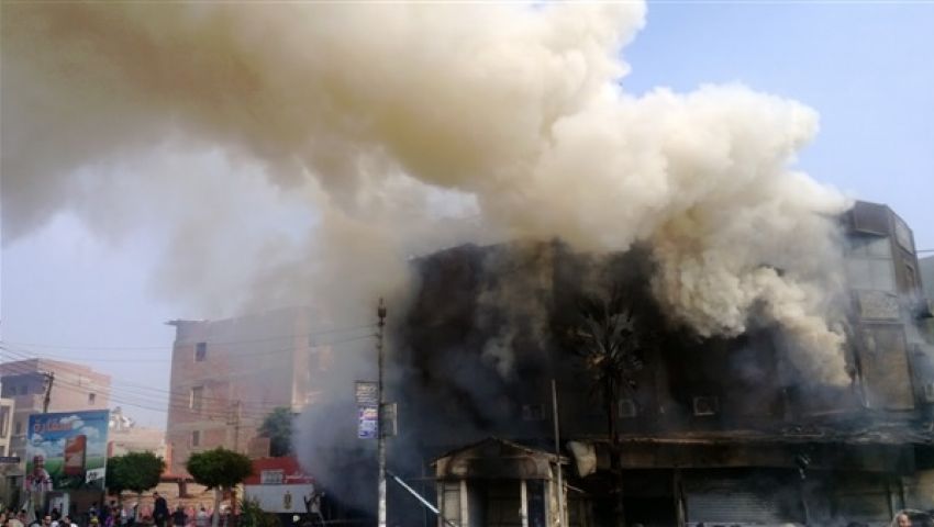 القبض على المتهم بحريق 120 محلاً بشبرا